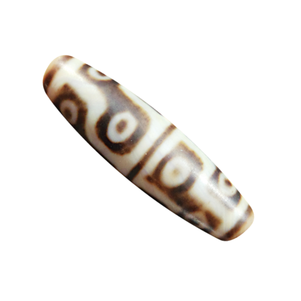 Twelve-Eyed Dzi Bead｜Spiritual Fulfillment and Courage