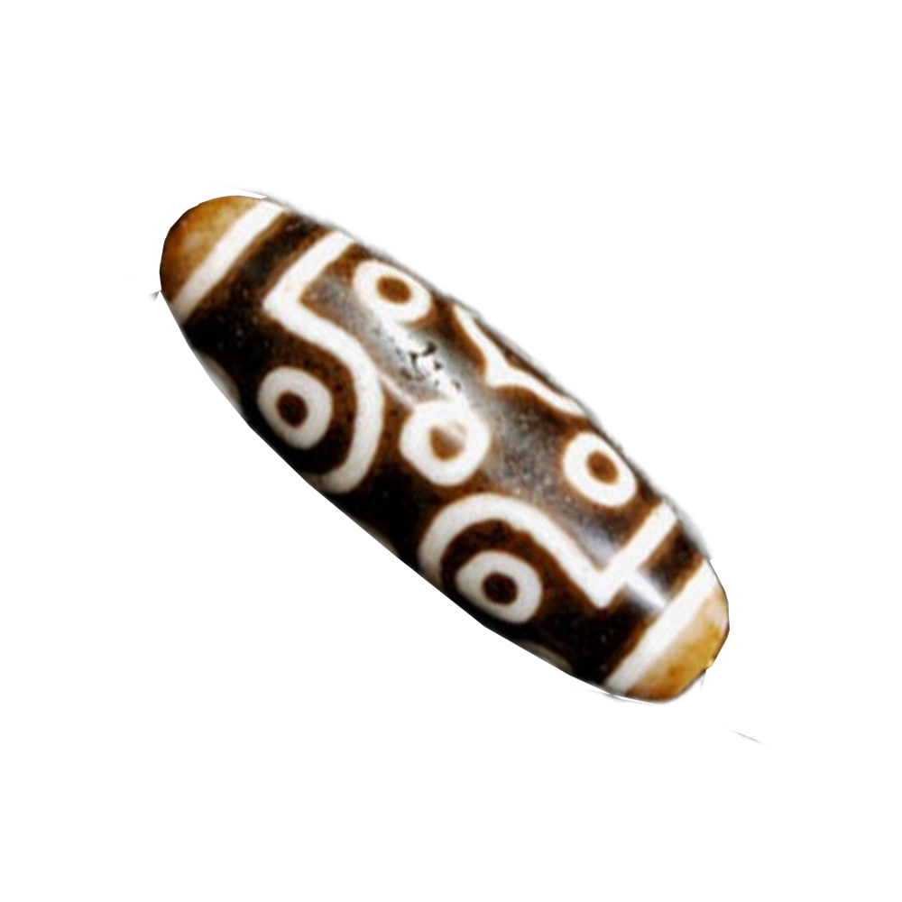 Fourteen-Eyed Dzi Bead｜Cleanse soul and Purify mind