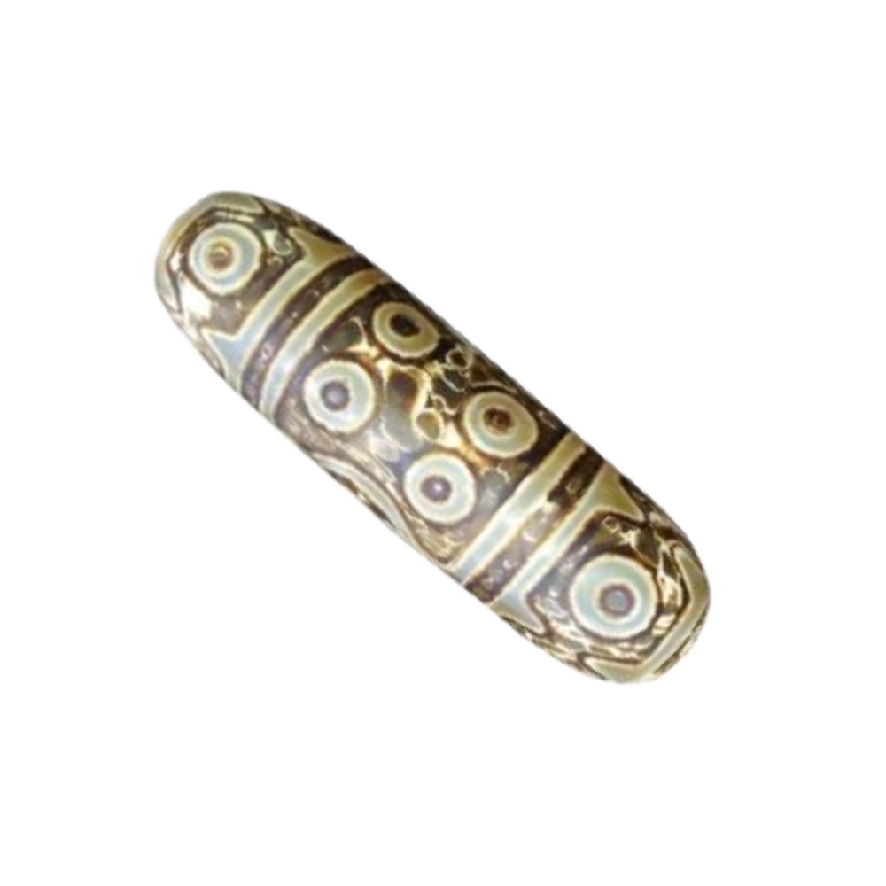 Nineteen-Eyed Dzi Bead｜Materializing Desires