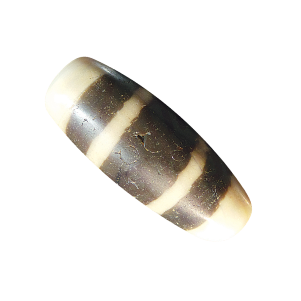 The Striped Dzi Bead｜Harmonious Life and Fulfillment of Desires