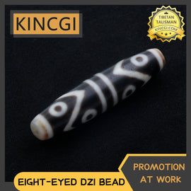 Kincgi｜Eight-Eyed Dzi Bead