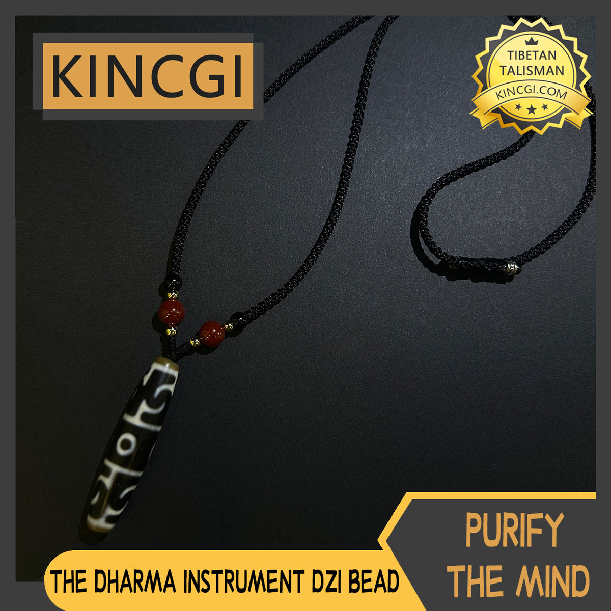 Kincgi｜The Dharma Instrument Dzi Bead