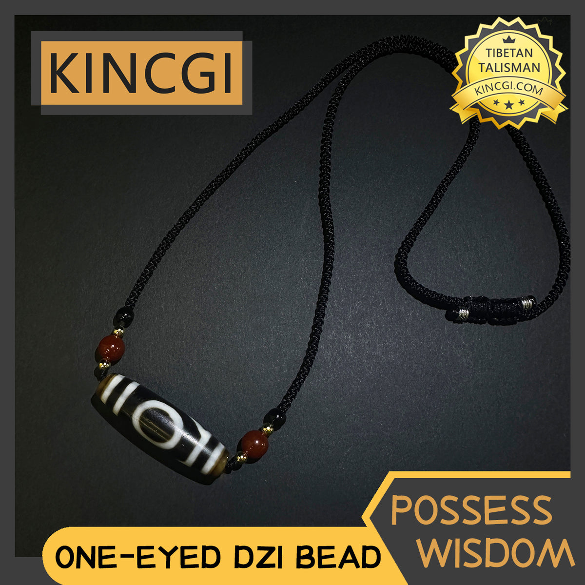 Kincgi｜One-Eyed Dzi Bead