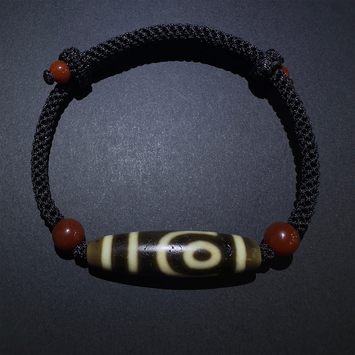 Kincgi｜Dzi bracelet string strap with handmade string Dzi